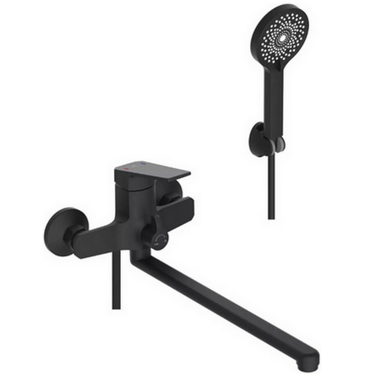 Смеситель для ванны Diadonna D165-22BL